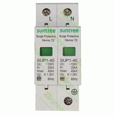 SUPRESOR DE PICOS AC 2P (F+N) 150 Vca