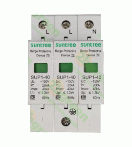 SUPRESOR DE PICOS AC 150 Vca 3P (2F + N)