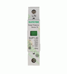 SUPRESOR DE PICOS AC 1P (F/N) 275 Vca