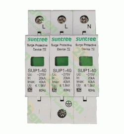 SUPRESOR DE PICOS AC 275 Vca 3P (2F + N)