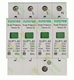 SUPRESOR DE PICOS AC TRIFÁSCICO 4P (3F + N)  275 Vca
