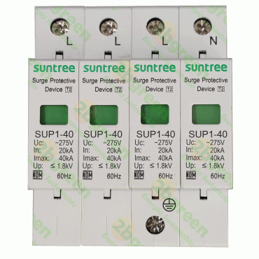 SUPRESOR DE PICOS AC TRIFÁSCICO 4P (3F + N)  275 Vca