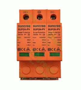 SUPRESOR DE PICOS DC 3P 1000 Vcd 