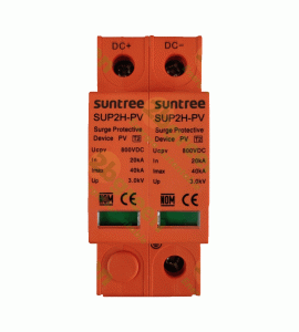 SUPRESOR DE PICOS DC FOTOVOLTAICO 2P-800 Vcd
